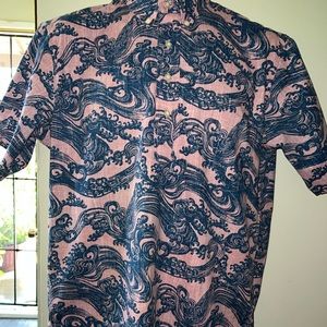 Reyn spooner Hawaiian button down shirt Mens Hawaiian shirt